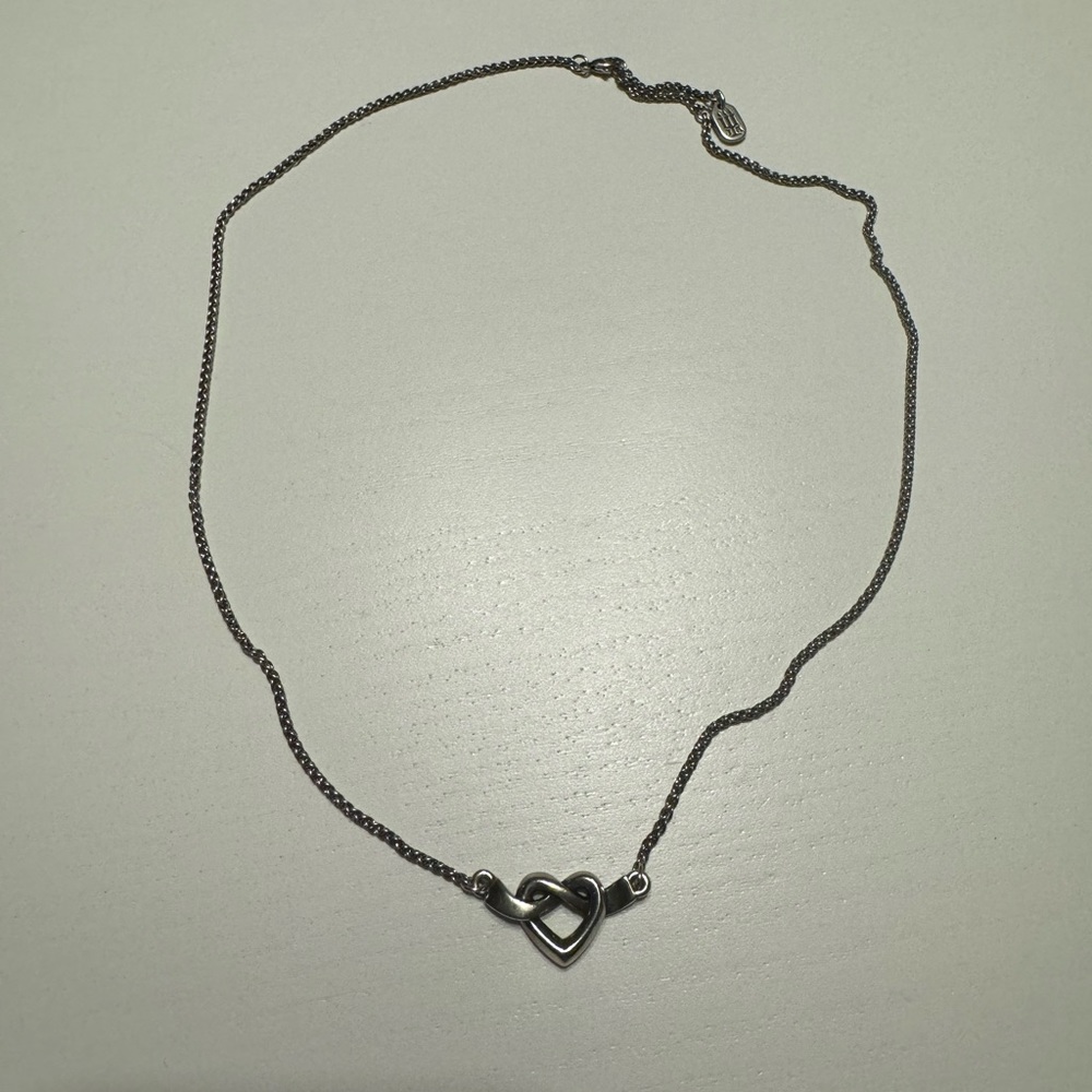 James Avery Heart Knot Necklace